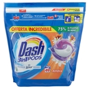 Dash PODS 3in1 Detersivo Lavatrice in Monodosi Ambra 49 Lavaggi